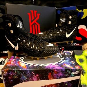 Nike Force Savage Elite TD Football Cleat 'Black' men’s size 11